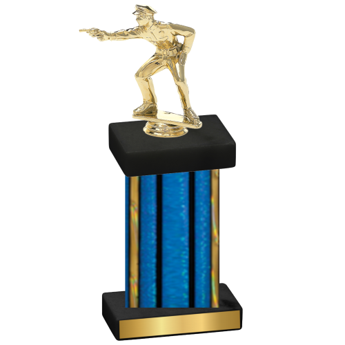 Single Blue Glacier Shooter Trophy