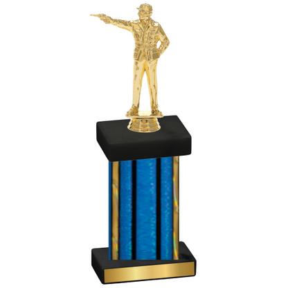 Single Blue Glacier Shooter Trophy