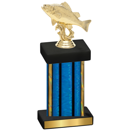 Single Blue Glacier Fishing Trophy