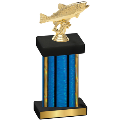 Single Blue Glacier Fishing Trophy