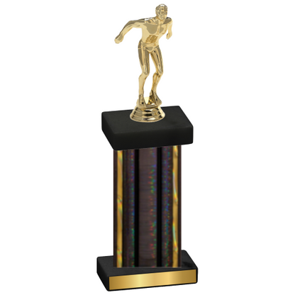 Single Black Glacier Swimming Trophy