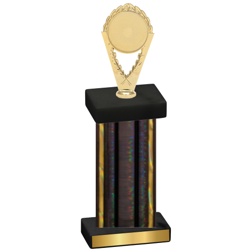 Single Black Glacier Insert Trophy