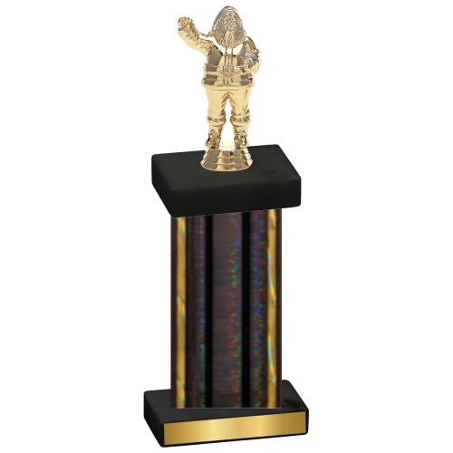 Single Black Glacier Holiday Trophy