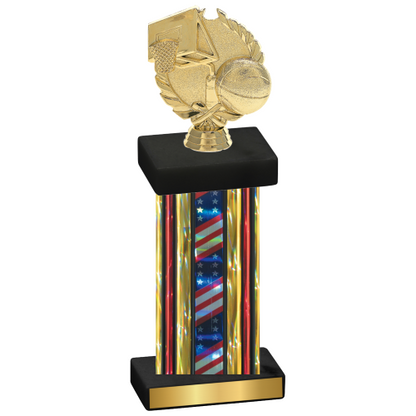 Single Flag USA Basketball Trophy