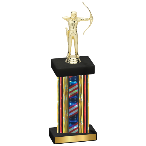 Single Flag USA Archery Trophy