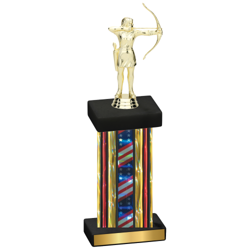 Single Flag USA Archery Trophy