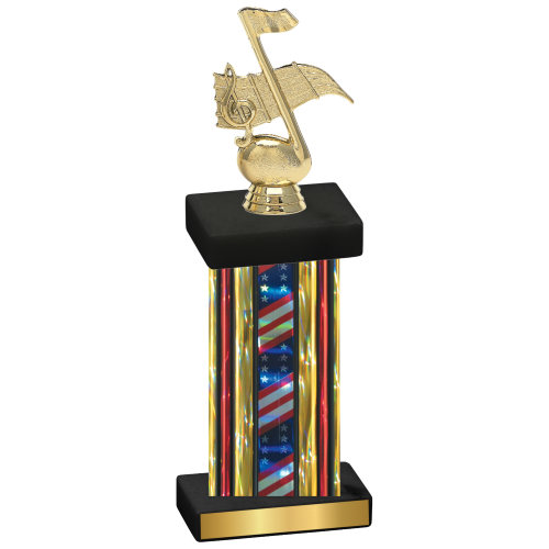 Single Flag USA Music Trophy