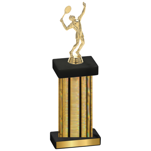 Single Gold Glacier Tennis Trophy