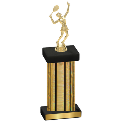 Single Gold Glacier Tennis Trophy