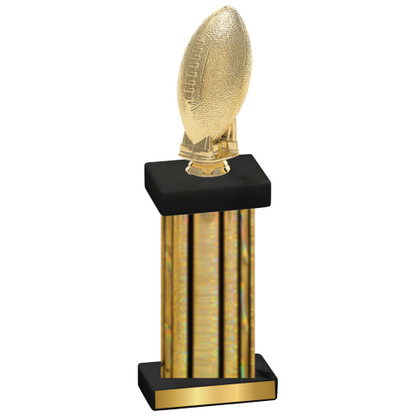 Single Gold Glacier Football Trophy