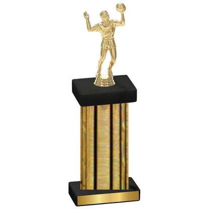 Single Gold Glacier Volleyball Trophy