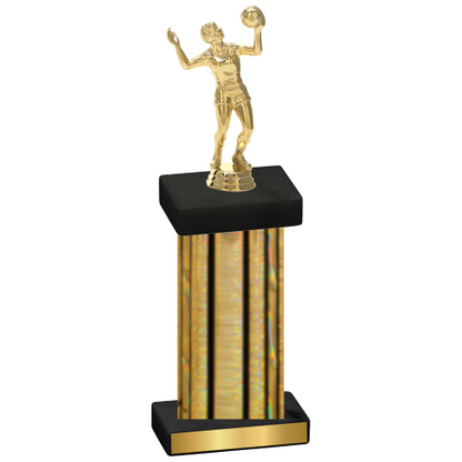 Single Gold Glacier Volleyball Trophy