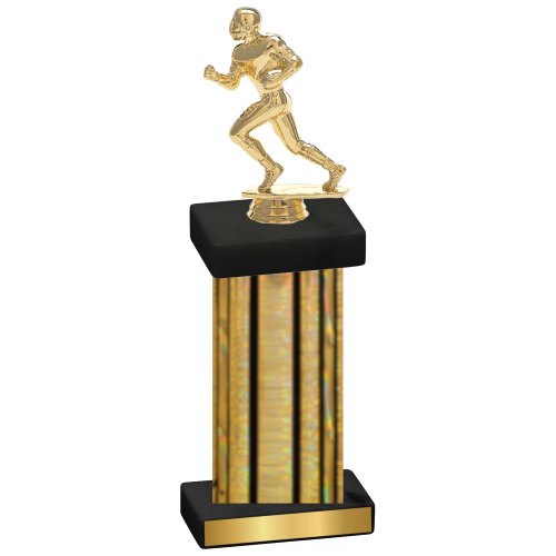 Single Gold Glacier Football Trophy