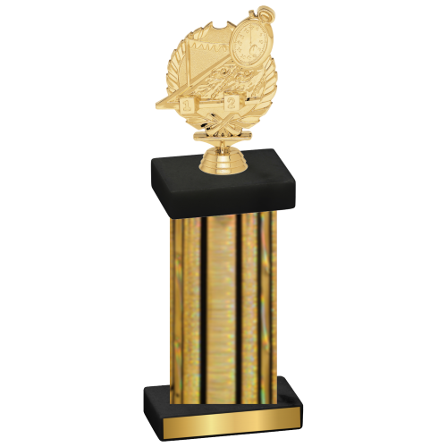 Single Gold Glacier Swimming Trophy