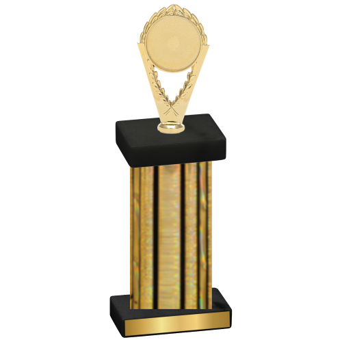 Single Gold Glacier Insert Trophy