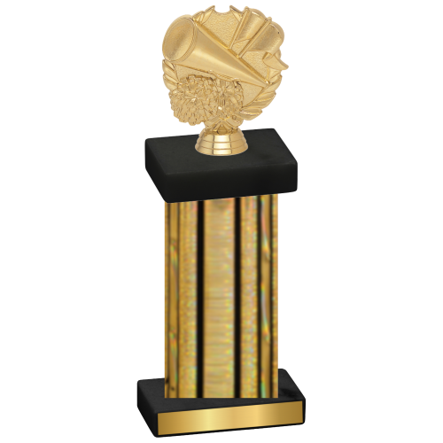 Single Gold Glacier Cheerleading Trophy