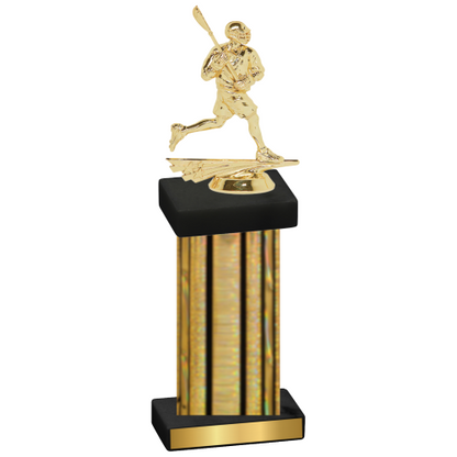 Single Gold Glacier Lacrosse Trophy