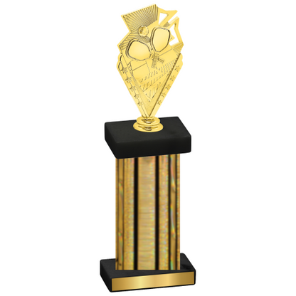 Single Gold Glacier Pickleball Trophy