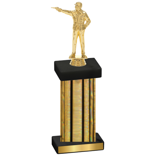 Single Gold Glacier Shooter Trophy