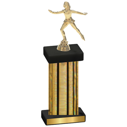 Single Gold Glacier Skater Trophy