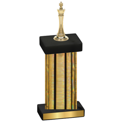 Single Gold Glacier Chess Trophy