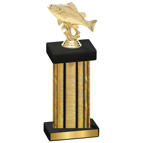 Single Gold Glacier Fishing Trophy