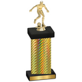 Single Gold Carbon Fiber Soccer Trophy