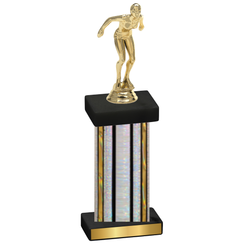 Single Silver Glacier Tennis Trophy