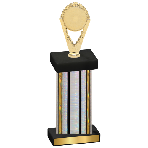 Single Silver Glacier Insert Trophy