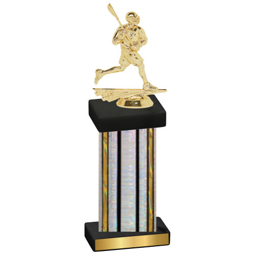 Single Silver Glacier Lacrosse Trophy