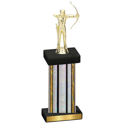 Single Silver Glacier Archery Trophy