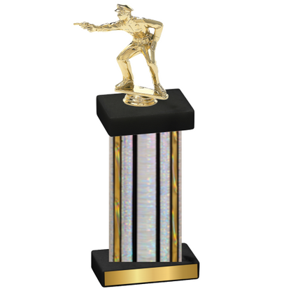 Single Silver Glacier Shooter Trophy