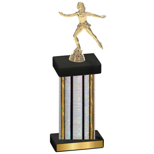 Single Silver Glacier Skater Trophy