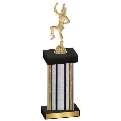 Single Silver Glacier Majorette Trophy