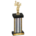 Single Silver Glacier Academics Trophy