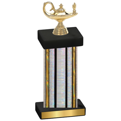 Single Silver Glacier Academics Trophy