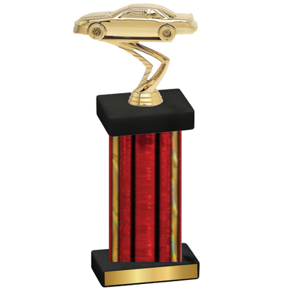 Single Red Glacier Cars Trophy