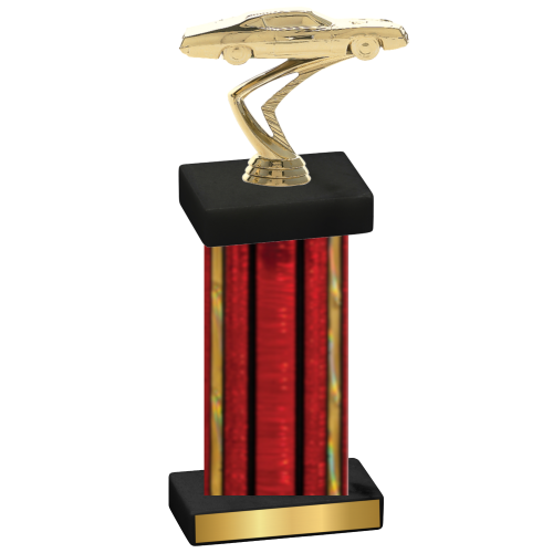 Single Red Glacier Cars Trophy