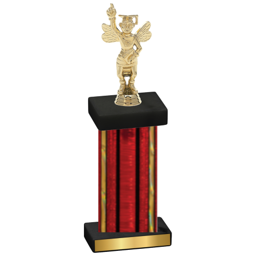 Single Red Glacier Academics Trophy