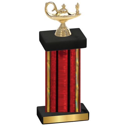 Single Red Glacier Academics Trophy