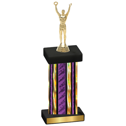 Single Purple Glacier Victory Trophy