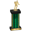 Single Green Glacier Rugby Trophy