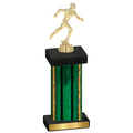 Single Green Glacier Running Trophy