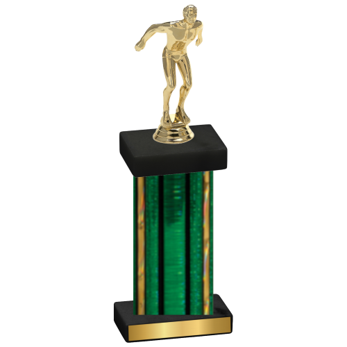 Single Green Glacier Swimming Trophy