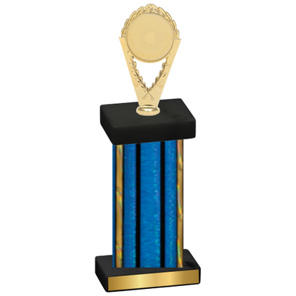 Single Blue Glacier Insert Trophy