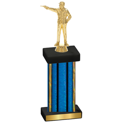 Single Blue Glacier Shooter Trophy