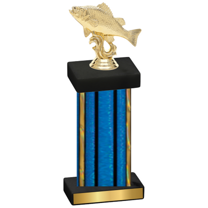 Single Blue Glacier Fishing Trophy