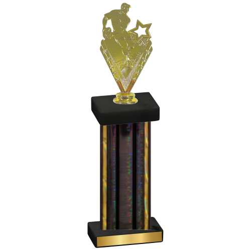 Single Black Glacier Rugby Trophy