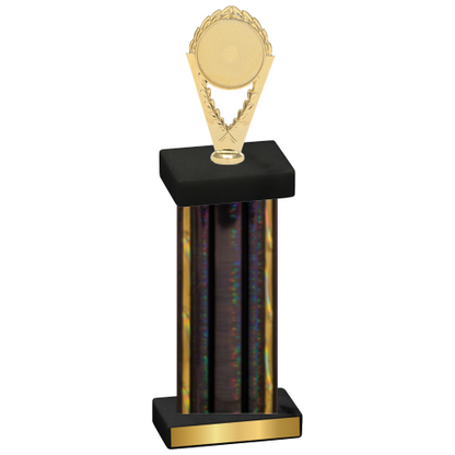 Single Black Glacier Insert Trophy