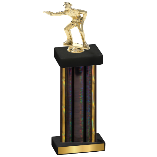 Single Black Glacier Shooter Trophy